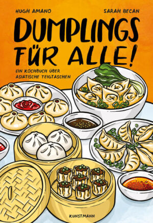 Das neue Buch von Chef Hugh Amano und Illustratorin Sarah Becan lädt in die weite Welt der Teigtaschen aus diversen asiatischen Kochkulturen ein: Die kulinarische Reise geht von Gyoza aus Japan, Jiaozi, Wonton, Siu Mai und diversen Baozi aus China, Mandu aus Korea über tibetische Momos und mongolische Buuz bis zu den süßen Kaya Baozi aus Malaysia und Num Kom aus Kambodscha. Dieses detailreich illustrierte, kompetente und dabei äußerst zugängliche Kochbuch wird Neueinsteigern ebenso viel Vergnügen bereiten wie erfahrenen Köchen. Geschichte - und Geschichten - der Teigtaschen finden darin ebenso Platz wie die passenden Teige, die diversen klassischen Formen und die dazugehörigen Falttechniken, die aromatischen Füllungen und die Zubereitungsmöglichkeiten.