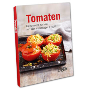 Ob leichte Vorspeise, aromatische Suppe, herzhaftes Hauptgericht oder Beilage zu Fisch und Fleisch - dieses Kochbuch versammelt mehr als 80 unwiderstehliche und gesunde Tomatenrezepte für jede Gelegenheit zum Entdecken und Genießen. Fisch aus dem Ofen mit Zwiebeln und Tomaten, Tortelloni mit Tomaten und Rucola, oder Würzige Tomaten-Linsen-Suppe sind nur einige der Rezepte, die Spaß machen und sich schnell und einfach umsetzen lassen. Und damit auch tatsächlich alles klappt, sind sämtlich Rezepte bebildert und teilweise mit Schritt für Schritt-Abbilungen versehen. Eine kleine Warenkunde und zahlreiche Tipps runden das Werk ab.