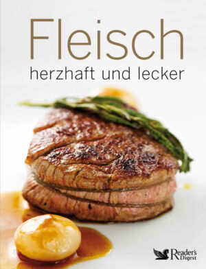 Es steckt viel Gutes in den Produkten von Rind & Co., das bescheinigen sogar Ernährungsexperten. Schon ein- bis zweimal pro Woche ein kleines Stück Fleisch liefert unserem Körper gut verwertbares Eiweiß und Eisen sowie eine ganze Reihe an B-Vitaminen. Zum Hochgenuss werden Schwein, Rind, Kalb und Lamm allerdings erst, wenn Qualität und Zubereitung stimmen. In diesem Buch findet der Leser über 130 leckere Rezepte mit Fleisch - für den perfekten Sonntagsbraten genauso wie für ein schnell zubereitetes Feierabendgericht. Vom Tafelspitz mit Bouillonkartoffeln über Kalbskoteletts auf Wiener Art und Schweinefilet im Blätterteigmantel bis hin zu Provenzalischen Lammsteaks ist hier alles vertreten, was den Fleischliebhaber erfreut. Rezepte aus „Fleisch - herzhaft und lecker": Involtini - italienische Kalbfleischröllchen > Zum Rezept Steak Diane > Zum Rezept Minirouladen in Rotweinsoße > Zum Rezept Japanischer Rindfleisch-Nudel-Topf > Zum Rezept Doch das Buch ist mehr als nur eine Rezeptsammlung: In der ausführlichen Einleitung erfährt der Leser viel Wissenswertes rund um Einkauf, Lagerung oder nützliche Küchengeräte. Die übersichtliche Darstellung grundlegender Techniken, die Beschreibung der verschiedenen Garmethoden sowie die wichtigsten Basisrezepte für Fonds und Marinaden machen das Buch zu einem zeitlosen Nachschlagewerk für passionierte Hobbyköche genauso wie für die schnelle Alltagsküche. „Fleisch - herzhaft und lecker" ist in die folgenden Kapitel gegliedert: Einleitung Rind - von würzig bis zart Kalb - zart und bekömmlich Schwein - deftig und lecker Lamm - von mild bis vollmundig