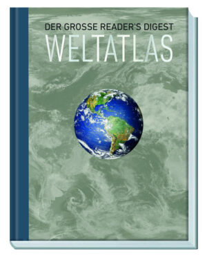 Der große Reader`s Digest Weltatlas Ihr neuer Schlüssel zum Verständnis der Welt! Neue Länder, faszinierende Naturphänomene, Wälder als CO2-Speicher: Wer die heutige Welt verstehen will, braucht einen verlässlichen Kompass: "Der große Reader`s Digest Weltatlas" bietet fundierte Antworten auf geographische und politische Fragen. Die Karten bestechen durch Detailgenauigkeit sowie ihre plastische Darstellung der Landschaften. Der Einleitungsteil informiert über wichtige Themen von der Stellung der Erde im Kosmos über Wetter und Klima, Ozeane und Gebirge bis zum UNESCO-Welterbe. Das Länderlexikon zu jedem Kontinent liefert wichtige Daten und Fakten. Das 88-seitige Register im Extraband erspart das Vor- und Zurückblättern. Im dekorativen Schuber sind Atlas und Register als unentbehrlicher Wissensschatz stets sofort zu Hand.