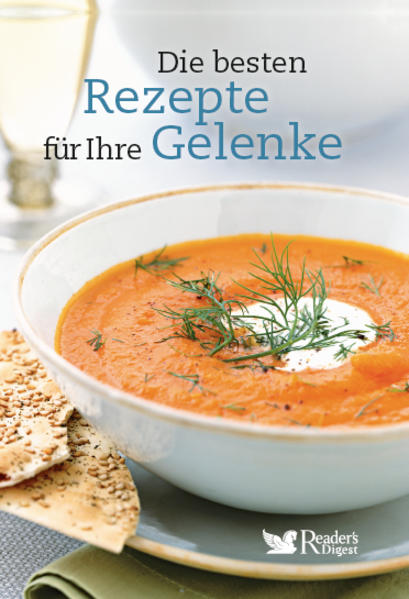 Die besten Rezepte für Ihre Gelenke Gelenkprobleme lassen sich in vielen Fällen durch richtiges Essverhalten positiv beeinflussen. Von der kleinen Mahlzeit bis zum Verwöhngericht - die hier vorgestellten Rezepte schmecken nicht nur köstlich, sie zeigen auch, wie abwechslungsreich eine gelenkgesunde Ernährung sein kann.