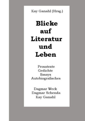 Diese Blicke richten sich auf das Leben, ein mit der Literatur gelebtes. In ihr bildet sich das Leben ab, durch sie wird es an den Leser und Leserinnen Dagmar Weck, Dagmar Schenda und Kay Ganahl geben mit den hier gesammelten Texten fantasievoll Auskünfte über die Rolle, die das Bücherlesen, die Bücher und Literatur in ihrem Leben spielten und spielen. Nichts ist einfach und grau. Vielmehr wird auch persönlich Erfahrenes in einem warmen, wahren Licht gezeigt. Es werden kritische Blicke auf das Geschlechterverhältnis, literarische Phänomene und Probleme geworfen ...