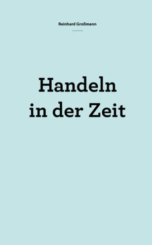 Wir wissen nicht, was Zeit ist. Wir können nicht aus ihr heraustreten, um sie zu betrachten. Aber wir machen uns ein Bild von ihr. Sie erscheint uns wie ein Kreis, wenn wir an die regelmäßige Abfolge der Jahreszeiten denken. Sie erscheint uns wie eine endlose Linie, von der Geburt zum Tod, von der einen Generation zur nächsten, von der Vergangenheit in die Zukunft. Was bleibt uns, eingeklemmt zwischen diese beiden, als Gegenwart? Der Autor hat Antworten gesucht, in den Überlieferungen des abendländischen Denkens, in den Religionen, denn die haben es immer mit Zeit zu tun, in der Geschichte, denn sie spielt sich in der Zeit ab. Er hat in den Verwirrungen zeitgenössischer Zeitvorstellungen eine Ordnung gesucht, die ihn verantwortlich leben und handeln lässt und er lädt seine Leser ein, mit ihm die Probe darauf zu machen. Reinhard Großmann, Jahrgang 1934, hat Englisch, Geschichte und Theologie studiert und war Lehrer an einem Gymnasium im Schwarzwald. Im Ruhestand lebt er in Freienwill bei Flensburg. Er ist Autor von Erzählungen und Romanen.