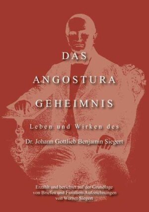 Wer „Angostura Bitters“ googelt, erhält über 10 Millionen Informationen über diesen weltberühmten Magenbitter. 1824 wurde er von Dr. Johann Gottlieb Benjamin Siegert in Angostura zum ersten Mal komponiert. Das Rezept ist bis heute geheim. Wer war dieser J.G.B. Siegert, wie trieb es den Medicus aus Schlesien mit 24 Jahren ausgerechnet in diese Seuchenhölle an den Orinoco nach Venezuela? Werner Siegert erzählt uns aus spannenden Briefen seines UrUrGroßonkels, in denen dieser über seine abenteuerliche Reise und sein Leben im Dienste des Freiheitshelden Simón Bolivar berichtet.