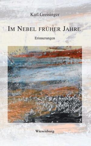 Erinnerungen in literarischer Erzählform geben sowohl persönliche als auch berichtete Erinnerungen an die Vergangenheit wieder. Die Erzählungen sind jedoch keine 1:1-Abbildungen der Vergangenheit und somit nicht mit historischen Berichten bzw. objektiven Chroniken gleichzusetzen. Geografischer Hintergrund meiner Erinnerungen sind kleine Städte an der bayerischschwäbischen Donau. Im zeitlichen Fokus steht insbesondere die Nachkriegszeit sowie die Epoche der 1950er Jahre. Ältere Leserinnen und Leser werden persönliche Er - innerungen wachrufen können. Für die jüngere Generation mögen Erinnerungen von Zeitzeugen in jedem Fall wirksame Impulse gegen das Vergessen sein. Nach wissenschaftlichen Erkenntnissen werden Erinnerungen, insbesondere solche aus größerer zeitlicher Distanz, von parallelen sowie nachfolgenden Ereignissen beeinflusst und dadurch oft stark verändert. Zudem sind gerade Kindheitserinnerungen nicht immer frei von „Idealisierungen“. Der englische Schriftsteller Julian Barnes hat das Problem der Erinnerung folgendermaßen beschrieben: „ (…) am Ende ist das, was man in Erinnerung behält, nicht immer dasselbe wie das, was man beobachtet hat.“ (Julian Barnes: Vom Ende einer Geschichte. Roman. Köln 2011. S. 9). --- Karl Greisinger, Im Herbst 2017. ---- Karl Greisinger, geboren 1940 in Höchstädt an der Donau. Abitur am Gymnasium in Lauingen/Donau. Unterrichtete bis zum Ruhestand Deutsch und Englisch an Realschulen. Lebt in Augsburg. Schreibt Lyrik, Prosa und Essays. Literarische und kulturhistorische Aufsätze sowie Buchrezensionen in Zeitungen, Zeitschriften und Anthologien (z.B. „Keine laute Provinz“, Weißenhorn 1996). Beiträge zu Bertolt Brecht (z.B. „Bertolt Brecht, der Augsburger“, Augsburg 2003). Autor und Mitherausgeber der Augsburger Literaturzeitschrift „Gegenwind“. Ausstellung über Autoren der Region Augsburg 1990. Kunstpreis (Belletristik) des Landkreises Augsburg 1996. Buch-Publikationen: „Gondeleisen“, Gedichte, Augsburg 1996. „Der Ritt in die Donau“, Erzählung, Höchstädt 2004. „Den Tagen das Licht“, Gedichte, Schweinfurt 2014. Öffentliche Lesungen, u. a. beim Literaturprojekt „Die Literaturlandschaften Bayerns“. www.literaturportal-bayern.de