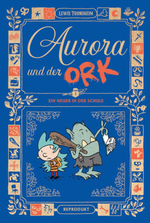 Ein junger Ork hat sich in Auroras Schule eingeschlichen, aber seltsamerweise beunruhigt das absolut niemanden! Dabei ist doch allgemein bekannt, dass Orks kleine Kinder besonders gern auf dem Speiseplan sehen und auch ansonsten unberechenbar sind! Um den jungen Ork davon abzuhalten, gefährliche Dummheiten zu begehen, muss Aurora ihn sehr genau im Auge behalten. Der unermüdliche Lewis Trondheim legt mit AURORA UND DER ORK eine neue Serie vor, in der er fantastische Elemente in den Schulalltag trägt und sich gleichermaßen an ein Lesepublikum von Kindern als auch an Erwachsene richtet. In AURORA UND DER ORK geschehen gruselige Dinge, aber nur in der Vorstellung des Leser:innen – und immer außerhalb dessen, was in den Bildern gezeigt wird. Ein schrecklicher Lesespaß!