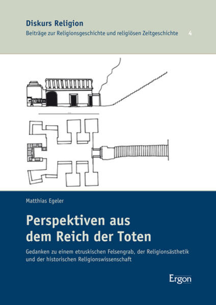 "Perspektiven aus dem Reich der Toten" nimmt seinen Ausgang von einem Vorschlag, der in der jüngeren religionswissenschaftlichen Forschung vorgebracht wurde: der Religionsästhetik im Rahmen der systematischen Religionswissenschaft die Rolle einer neuen Leitdisziplin zuzuweisen. Anhand einer Detailanalyse des Hypogäums der Volumnier, eines etruskischen Felsengrabs bei Perugia, setzt sich das Buch kritisch mit der Frage auseinander, inwieweit es notwendig ist und welches Potential darin liegen könnte, ein solches Programm auch auf die historische Religionswissenschaft zu übertragen. Dabei wird einerseits deutlich, dass die historische Religionswissenschaft sich in Hinblick auf ihre Profilbildung potentiell ganz ähnlichen Herausforderungen gegenübergestellt sieht, wie sie für die systematische Religionswissenschaft ausgemacht worden sind und dort zum Ruf nach einer neuen Leitdisziplin geführt haben