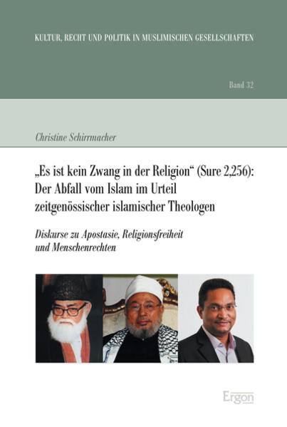 Wie stellt sich die Lage in islamisch geprägten Ländern beim Thema Religionsfreiheit, Religionskritik und dem Abfall vom Islam, der Apostasie, dar? Per Gesetz bekennen sich die meisten dieser Länder ausdrücklich zur Religionsfreiheit-praktisch aber erleiden kritische Intellektuelle, progressive Koranwissenschaftler, Frauen- und Menschenrechtler, Konvertiten vom Islam sowie Angehörige nicht-anerkannter Minderheiten vielerorts Diskriminierung, Ächtung, Bedrohung, Inhaftierung oder sogar den Tod. Bei der Ursachenforschung für diese Diskrepanz werden die drei heute vertretenen Hauptpositionen islamischer Gelehrter zur Apostasie erläutert, die von deren global einflussreichsten Vertretern, Yusuf al-Qaradawi (geb. 1926), Abdullah Saeed (geb. 1960) und Abu l-A'la Maududi (1903-1979), verfochten werden. Die Studie beschäftigt sich anhand ihrer Veröffentlichungen zu Religionsfreiheit und Apostasie mit dem ideengeschichtlichen Transfer der "Saat ihrer Worte" (Hrant Dink) in die Gesellschaft sowie mit ihrem weltweit immensen Einfluss auf Theologie, Recht und Politik. Am Ende steht die Frage, welche Voraussetzungen erfüllt werden müssen, damit Verfechter unbeschränkter Religionsfreiheit und Menschenrechte in diesem Teil der Welt vermehrt Gehör finden.