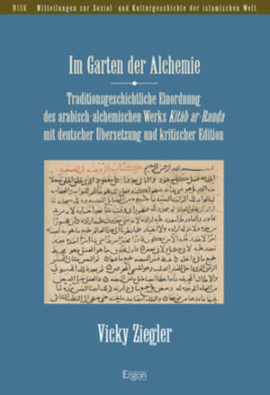 Das im 10. Jahrhundert von dem Andalusier Maslama b. Qāsim al-Qurṭubī verfasste „Buch des Gartens“ (Kitāb ar-Rauḍa) ragt mit seinen klaren theoretischen Ausführungen, die mit allegorischen Darstellungen angereichert sind, aus der arabisch-alchemischen Literatur hervor. Die hier vorgelegte traditionsgeschichtliche Untersuchung, kritische Edition und deutsche Übersetzung gewährt einen fundierten Einblick in das Werk al- Qurṭubīs. Sie beinhaltet überdies eine Inhaltsanalyse, die sich auf die philosophischen Grundlagen des Werks konzentriert und die alchemische Operation und ihre allegorische Wiedergabe sowie den Mediationscharakter der Alchemie ins Zentrum stellt. Auf diese Weise gibt die Untersuchung ebenso Auskunft über den ideengeschichtlichen Hintergrund des Autors.