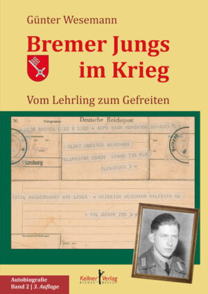 Der 14-jährige Günter Wesemann hat mit den Problemen seines Alters zu kämpfen: Die Kundinnen in seinem Ausbildungsbetrieb verwirren ihn, die Berufsschule steht den geliebten Kinobesuchen im Weg und die Tanzschulfreundin lässt ihn urplötzlich fallen. Doch schon bald bleibt ihm keine Zeit mehr, sich über diese Normalitäten den Kopf zu zerbrechen, denn Bremen wir immer häufiger von englischen Fliegern angegriffen. Zusammen mit seinem Vater kämpft er nach den Bombenangriffen gegen Flammen und Trümmer. Das Gefühl der Hilflosigkeit treibt ihn schließlich dazu, sich freiwillig zum Fronteinsatz zu melden. Der Leser begleitet Wesemann von der Soladtenausbildung im 'Sahneland' Dänemark bis zu den Schrecken an der Ostfront. Zunächst als Melder, später als Ladekanonier in einem Panzergeschütz berichtet Wesemann hautnah von den Gefechten mit der Roten Armee. Nach der Kapitulation der Wehrmacht führt ihn seine Flucht durch ganz Deutschland, bei der ihm die Zerstörung des Kriegs vollends bewusst wird. Passend zum 70-jährigen Jubiläum des Kriegsendes offenbart Wesemann mit den Erzählungen seiner Kriegserlebnisse das Grauen, das eine ganze Generation geprägt hat. Durch die detaillierten Beschreibungen, Zeichnungen und originalen Briefe wird diese Biografie zu einem Stück dokumentierter Zeitgeschichte Eine Autobiografie, die sich wie ein spannender Krimi liest und doch Realität ist.