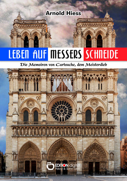 Ein Historiendrama nach dem Leben von Cartouche, dem Meisterdieb von Paris. Sein Kampf gegen alle Konventionen, aber für die Menschlichkeit und für die Liebe … Basierend auf realen Ereignissen in der ersten Hälfte des 18. Jahrhunderts schuf der Autor nicht nur einen archaisch-wuchtigen, brillant erzählten Mix aus Survival- und Rachedrama, sondern ein aufwühlendes Sozialepos vor dem Hintergrund des französischen Absolutismus in der ausgehenden Ära von Sonnenkönig Ludwig XIV. Dabei entwickelt sich der Held der Geschichte inmitten aller brutalen Wirren seiner Zeit zu einem hingebungsvollen und leidenschaftlichen Charakter voller Tatkraft für Mitmenschlichkeit und Liebe. Der Autor nimmt den Leser mit auf eine erschreckend gut erzählte Tour de Force: Einmal hineingerissen in das erbärmliche Dasein in den düsteren Armenvierteln von Paris, schnürt einem fast jede Szene gnadenlos die Kehle zu und man wird es schwer haben, vor dem Ende der Geschichte noch einmal in die Normalität des Lebens zurückzufinden … Arnold Hiess erzählt nicht nur die fesselnde, bildgewaltige Geschichte eines Meisterdiebes aus Paris. Er lässt auch die längst vergessene Welt des geheimnisumwitterten Templerordens wieder auferstehen, mit all ihrer weltumspannenden Mystik, ergreifenden Menschlichkeit - und forscht nach dem bereits lange verloren geglaubten Wissen des alten Geheimbundes. Der Glanz und das Elend des höfischen Absolutismus ist auch der Hintergrund einer großen Liebesgeschichte, deren Botschaft klar ist: Der Tod, so grausam er auch die Liebe zweier Menschen entzweien mag, könnte jedoch am Ende wieder zusammenfügen, was zusammen gehört. Vielleicht sogar für die Ewigkeit …