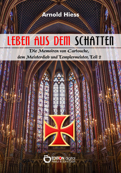 Der Autor nimmt den Leser mit auf eine Reise ins 18. Jahrhundert und erschuf gleichzeitig ein detailgetreues Paris der damaligen Zeit, in das man beim Lesen nahezu völlig eintaucht. Im vorliegenden zweiten Teil erzählt Arnold Hiess die wahre Lebensgeschichte des Meisterdiebs zu Ende und lässt dabei das damalige Leben und die dramatischen Ereignisse wieder auferstehen. Mit vielen fesselnden Elementen und historisch korrekten Facetten ausgestattet, wird es dem Leser hierbei nahezu unmöglich gemacht, vor dem Ende der Geschichte in sein eigenes Leben wieder zurückzufinden. Dabei lässt Arnold Hiess die Welt der Tempelritter wieder aufleben, die bis zu ihrer Verfolgung und Auslöschung ihr Hauptquartier in Paris hatten, und forscht nach all ihren Geheimnissen und Schätzen. In brillant erzählten Abenteuern und Zeitreisen erlebt der Leser Geschichte seit der Templerzeit und viele spannende Geschehnisse. Cartouche stellt auf seinem Lebensweg die Liebe in drei speziell gedachten Facetten immer mehr ins Zentrum seines Denkens und entwickelt sich im Alter fast zum Philosophen. Das Buch kann dadurch auch als spektakuläre Lebensanleitung für unser heutiges modernes Leben verstanden werden - ganz abseits herkömmlicher Religionen … Was wirklich zählt im Leben, sind die eigenen Träume und deren Umsetzung - auch gegen den Widerstand vieler Konventionen. Und was wirklich zählt im Leben, ist die Liebe zu einem besonderen Menschen: Wer dieses Glück in sich trägt, sieht mit dem Herzen bereits die neuen Blumenwiesen - auch hinter dem Tod …