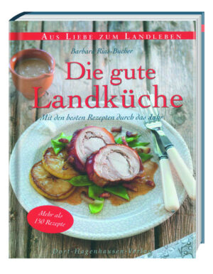 Jede Jahreszeit hat ihre unvergleichlichen kulinarischen Glanzpunkte und jede Region bietet aufgrund geografischer, klimatischer und historischer Gegebenheiten einzigartige Rezepte und Gerichte. Grundlage dieses Buches ist die bodenständige und Jahreszeiten bezogene Küche, wie man sie auf dem Land immer noch findet. Weit über 100 überlieferte Rezepte, zeitgemäß aufbereitet. Die Hauptkapitel: Die Jahreszeitenküche, Aus dem eigenen Garten geholt, Die Küche der Landfrauen, Feste, kulinarische Bräuche und Gäste, Die Vorratsküche, sind der Rahmen für das Eintauchen in die Lebenswelt auf dem Lande.