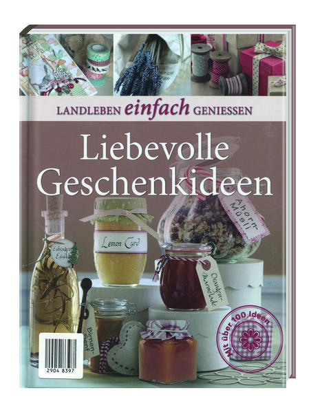 Über 100 Geschenke zum Selbermachen! Dieses Buch ist eine wahre Fundgrube mit originellen Ideen für liebevolle Aufmerksamkeiten aus Küche und Garten, Woll- und Nähkorb. Da gibt es kleine kulinarische Köstlichkeiten, wie selbst gemachte Konfitüre, leckere Mini-Kuchen oder aromatische Kräuteröle. Handarbeitsfans finden Anregungen für gestrickte oder gehäkelte, genähte oder gefilzte Geschenke. Oder soll es eine selbst gemachte Lavendelseife sein? Was immer der Anlass sein mag: Hier erwartet Sie ein breit gefächertes Angebot an einfallsreichen und leicht umsetzbaren Projekten, mit denen Sie lieben Menschen eine Freude machen. Genießen und bewusst leben, kreativ sein und Freude schenken!