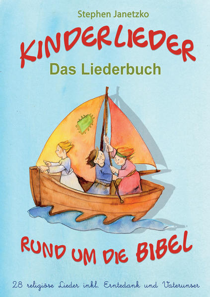 Kinderlieder rund um die Bibel-28 religiöse Lieder inkl. Erntedank und Vaterunser. Das Liederbuch mit allen Texten, Noten und Gitarrengriffen zum Mitsingen und Mitspielen. 28 schöne neue religiöse Lieder u.a. zu biblischen Geschichten plus viele neue Danke-Lieder, Erntedank-Hits sowie dem Vaterunser in einer gelungenen neuen Melodiefassung. Leicht lernbare Lieder für Kindergarten, Schule, Religionsunterricht, Kommunionvorbereitung, Konfirmation, kirchliche Gruppen, Gottesdienst, Kinderkirche usw. Alle enthaltenen Lieder: 1. Danke, Gott 2. Kommt mit, wir wollen Freunde sein (Menschenfischer-Lied) 3. Danke für die Früchte 4. Wir wandern nach Jerusalem 5. Danke, lieber Gott 6. Die Arbeiter im Weinberg 7. Gemeinsam sind wir stark 8. Lass Jesus in dein Herz 9. Ein bunter Regenbogen 10. Jesus und der Gelähmte 11. Wie die Blume (Danke, danke, lieber Gott) 12. Rings herum ist dunkle Nacht (Blinden-Spiellied) 13. Mit Gott erlebst du was 14. Gott, ich will dir danken (Erntedanklied) 15. Vater unser 16. Viele kleine Leute 17. Wenn wir zum Erntedankfest gehn 18. Wir bringen dir die Gaben 19. Wir feiern jetzt ein Fest 20. Auf dem See Genezareth 21. Auf allen Wegen (Segens-Rap) 22. Der barmherzige Samariter 23. Du trägst einen guten Namen 24. Hurra, Jesus lebt! 25. Segne unser Essen 26. Wir wollen danken 27. Lied von Mose (Moses-Lied) 28. Was zu Ostern geschah Viel Freude beim Singen!