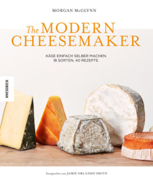 Käse selber machen war noch nie einfacher The Modern Cheesemaker zeigt Ihnen, wie Sie Käse ganz einfach selbst zu Hause herstellen können. In diesem Kochbuch verrät Ihnen Käse-Expertin Morgan McGlynn alles, was Sie zur Käseherstellung wissen müssen. So wird Ihre eigene Küche im Nu zur DIY-Käserei. Anhand von leicht verständlichen Rezepten können Sie Schritt für Schritt 18 Käsesorten zubereiten. Von Gouda über Ziegenkäse oder Ricotta bis hin zu Brie und Mozzarella - hier kommt bestimmt jeder Käseliebhaber auf seine Kosten. Grundlagen der Käseherstellung und umfassendes Know-How Ihnen werden alle Grundlagen des Herstellungsprozesses genau erklärt. Sie lernen die verschiedenen Grundzutaten und unterschiedliche Arten von Milch kennen und bekommen Einblick in die einzelnen Arbeitsschritte des Käsens. Außerdem werden die speziellen Utensilien aufgelistet, die zur Grundausstattung einer Hauskäserei dazugehören. Erfahren Sie darüber hinaus Wissenswertes über den saisonalen Charakter von Käse und seine richtige Lagerung. Genuss pur: zu jeder Käsesorte das passende Gericht Über 40 köstliche Käse-Rezepte zeigen, wie die selbst hergestellten verschiedenen Käsesorten perfekt weiterverarbeitet werden können. Ihnen wird sicherlich das Wasser im Mund zusammenlaufen bei Zitronen-Himbeer-Cheesecake mit Ricotta, Gegrillter Brie mit karamellisiertem Apfel und Honig, Kokos-Kartoffelcurry mit Paneer oder Käse-Knoblauch-Scones. Das Buch wird abgerundet durch Getränke- und Weinempfehlungen, Tipps für die perfekten Begleiter zu Käse, wie beispielsweise Chutneys, Obst oder Cracker und Ideen für unwiderstehliche Käseplatten. Vom Käse-Fan zum Käse-Experten mit diesem Buch und den Profi-Tipps von Morgan McGlynn!