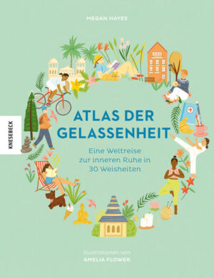 Die Geheimnisse einer ruhigeren und entspannteren Lebensweise aus Kulturen auf der ganzen Welt Uralte Meditationspraktiken oder einfache Philosophien zur Selbstfürsorge: Im Laufe der Geschichte haben Menschen auf der ganzen Welt nach Möglichkeiten gesucht, ein ausgeglichenes und achtsames Leben zu führen. Und auch wir suchen in unserem geschäftigen, modernen Leben häufig nach einem tieferen Zustand des Gleichgewichts, wie er beispielsweise durch den Sanskit-Begriff upeksa zum Ausdruck kommt. Auch in einer Siesta wie in Spanien kann man Frieden und Entspannung finden, ebenso bei einem Bier im Kreise von Freunden, so wie es das norwegische Wort utepils beschreibt. Was wir von unterschiedlichen Kulturen über Achtsamkeit, Meditation oder Schlaf für uns selbst lernen können Ob man ayliak nachgeht, dem bulgarischen Brauch der Langsamkeit oder ho’oponopono, die hawaiianische Kultur des Vergebens pflegt, ob man wie die Schweden mit Freunden eine fika genießt oder sich wie die Franzosen als Flaneur entspannt durch eine Stadt treiben lässt - die wunderbare und unübersetzbaren Worte in diesem Buch werden Sie mit neuen Wegen zu mehr innerer Ruhe und Gelassenheit vertraut machen. Nach ihrem Bestseller Atlas of Happiness enthüllt Megan Hayes nun die Bedeutung vieler Gelassenheits-Begriffe weltweit und zeigt uns in praktischen Übungen, wie wir mehr Entspannung in unser Leben bringen können. Dieses Buch macht unübersetzbare Worte und Konzepte verständlich und stellt die Praktiken und Aktivitäten ferner Länder vor, die darauf abzielen, Frieden, Glück und Bindung zu fördern.