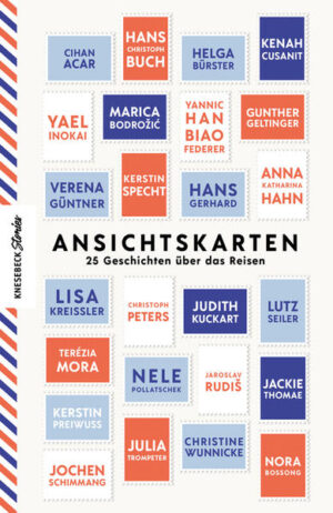 Reisen – was bis vor kurzem noch selbstverständlich war und unbedingt dazugehörte, war seit dem Frühjahr 2020 auf einmal so weit weg. Daher machten sich 25 deutschsprachige Autor*innen auf den Weg – und wir können mit ihnen reisen. Ob erinnerte Reisen, Fantasiereisen, Zeitreisen oder Reisen durch das eigene Zimmer – es sind ganz besondere Postkarten, die wir von ihnen erhalten, anregende, beglückende, gegen den Strich gebürstete, befreiende. Wir reisen mit Weltatlas und Lupe, gehen durch Grenzgebiete und manchmal Wände. Oder verlieren uns einfach Zuhause. 25 namhafte Autorinnen und Autoren der deutschen Gegenwartsliteratur haben für dieses Buch so unterschiedliche wie großartige Reisen zu Papier gebracht So schildert Lutz Seiler in seiner Erzählung „Exit“ den Versuch einer Familienzusammenführung in Hoch- Corona- Zeiten. Nachrichten über Checkpoints und von vereitelten „Grenzdurchbrüchen“ wecken im Autor unweigerlich Erinnerungen, doch in Sachen Chaosund Katastrophenkompetenz ist der Ostdeutsche geschult. Und so schmiert der Autor fünf Doppelstullen und macht sich auf die Reise nach Schweden. Terézia Mora, Büchnerpreisträgerin 2018, hat eine poetische Wegbeschreibung verfasst, die am letzten Haus eines Ortes in Österreich beginnt und ein kleines, weißes Haus in Ungarn zum Ziel hat. Eine Reise durch Grenzgebiete, über eine Staatsgrenze, einmal buchstäblich durch eine Wand. Eine flirrende Anspannung liegt über allem, obwohl es durch eine vertraute Landschaft geht, vorbei an Schafgarbe, Schmetterlingen, versteinerten Schnecken. Christoph Peters beschreibt in „Plastikkanister“ eine Fahrt durch die ägyptische Provinz, entlang von sichtbaren und unsichtbaren Grenzen. Soldaten mit Maschinengewehren säumen den Weg, Wasserbüffel, Wracks und Wüstensand, hin und wieder die Umrisse von Pyramiden am Horizont. Im Auto drei Menschen: der Fahrer, die Übersetzerin und ein deutscher Wissenschaftler. So unterschiedlich die drei Insassen auch sein mögen, eine Frage beschäftigt sie alle: Die Tanknadel sinkt immer weiter, doch nirgends gibt es Benzin – werden sie es bis nach Kairo schaffen? Diese und eine Auswahl von über zwanzig weiteren Geschichten, die auf dem ARD- Radiofestival 2020 vorgetragen wurden, führen uns vom Sofa aus in alle Welt. Neben Terézia Mora, Lutz Seiler und Christoph Petes haben auch Cihan Acar, Marica Bodrožic, Nora Bossong, Hans Christoph Buch, Helga Bürster, Kenah Cusanit, Yannic Han Biao Federer, Gunther Geltinger, Hans Gerhard, Verena Güntner, Anna Katharina Hahn, Yael Inokai, Lisa Kreißler, Judith Kuckart, Nele Pollatschek, Kerstin Preiwuß, Jaroslav Rudiš, Jochen Schimmang, Kerstin Specht, Jackie Thomae, Julia Trompeter und Christine Wunnicke ihre realen oder fiktiven Reisen zu dieser ungewöhnlichen Anthologie beigetragen.