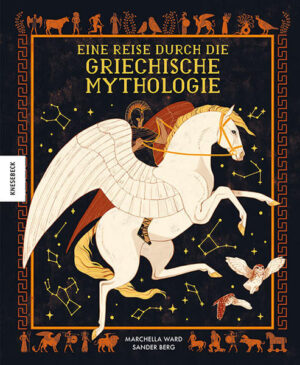 Das Mythologie- Buch für Kinder: Alles über Götter, Helden und Ungeheuer des alten Griechenlands Mit diesem außergewöhnlichen Kompendium zur griechischen Mythologie begeben sich Kinder auf eine Reise durch das antike Griechenland und tauchen ein in seine Mythen, Sagen und Geschichten rund um Götter, Helden und Ungeheuer. Wir blicken in die Büchse der Pandora, begleiten Jason auf seiner Fahrt mit den Argonauten, folgen Odysseus bei seiner Odyssee und bestaunen das Trojanische Pferd. Von den Kämpfern aus Athen und Sparta, vom Olymp und Göttervater Zeus über Orpheus und Persephone in der Unterwelt, von den Anfängen des Universums in den griechischen Mythen bis zu den unglaublichen Werken des Herakles - die ganze Welt des klassischen griechischen Altertums erwacht hier zu neuem Leben und nichts bleibt im Verborgenen! Der Ansatz der Wissenschaftlerin und Mythen- Expertin Marchella Ward ist dabei originell und frisch zugleich: Wir begleiten eine kleine Eule mit ihrem Großvater zu den berühmtesten mythischen Stätten und lauschen der weisen alten Eule, wie sie der jungen Eule die Sagen und Geschichten erläutert. Ein Stammbaum zeigt auf anschauliche Weise die Familienzusammenhänge der Helden und Götter und eine Karte vom alten Griechenland erleichtert die Verortung der antiken Schauplätze. Die Illustrationen von Sander Berg machen diese zeitlosen Klassiker zu einem Leseerlebnis, das man nicht so schnell vergisst. Die berühmtesten Sagen und Schauplätze der griechischen Mythologie, wunderschön aufbereitet und sagenhaft illustriert für Kinder ab 8 Jahren.