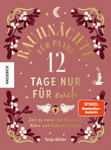 Der bestärkende Begleiter für Paare für die Zeit zwischen den Jahren Um die Rauhnächte ranken sich seit jeher Legenden, Mythen und magische Geschichten. Es ist eine Zeit des Innehaltens, der Reflexion, Altes soll losgelassen und Neues begrüßt werden – die perfekte Zeit also, um sie gemeinsam als Paar zu nutzen! Der kompakte Guide ist ideal für alle, die zusammen mit dem Partner oder der Partnerin die Rauhnächte für sich entdecken und sich Klarheit über ihre Bedürfnisse, Wünsche und Zukunftspläne verschaffen wollen. Der Clou dabei: Die gemeinsamen 15-Minuten-Rituale lassen sich ideal in den Alltag integrieren. Ein zauberhafter Begleiter, um den Austausch untereinander zu intensivieren, gemeinsam Bilanz zu ziehen und die Weichen für eine kraftvolle und erfolgreiche Zukunft zu stellen! Durch die Rituale der Rauhnächte das vergangene Jahr als Paar betrachten und das neue Jahr gestalten Kurz, kompakt und trotzdem einfühlsam und mit Tiefgang leitet Bestsellerautorin Tanja Köhler durch alle zwölf Tage und Themenbereiche der Rauhnächte. Jede Rauhnacht steht unter einem bestimmten Motto und beginnt mit einer inspirierenden Geschichte. Passend zum Tagesmotto ist das Rauhnachtsritual gestaltet, aber auch weitere Ideen des gemeinsamen Innehaltens und Klarheit-Schaffens werden vorgestellt. Außerdem ermöglichen Übungen und Gespräche mit dem Partner oder der Partnerin, einen Blick zurückzuwerfen sowie Klarheit, Kraft und Inspiration für das kommende Jahr zu erlangen. Die Reflexionsfragen und Übungen bewirken aber nicht nur eine intensive Zeit zu zweit, sondern berücksichtigen auch individuelle Wünsche und Bedürfnisse. Ein kleiner, aber wirksamer Guide, der zeigt, wie Paare die mystische Zeit zwischen den Jahren für gemeinsame Rituale, Übungen und Gespräche zum Innehalten und Reflektieren nutzen und gestärkt ins neue Jahr starten können.