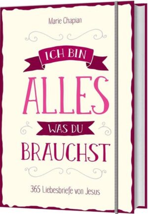 Wir sehnen uns danach, Gottes Gnade und seinen Trost zu erfahren, seine leise Stimme in unser Leben hineinsprechen zu hören und unsere Beziehung zu ihm zu vertiefen. Jeden Tag aufs Neue. Und Jesus will genau das für uns tun. In diesem Andachtsbuch für jeden Tag des Jahres spricht unser Erlöser auf liebevolle Weise Worte des Trostes und der Ermutigung zu. Lassen auch Sie sich durch diese liebevollen geistlichen Briefe in die Gegenwart Jesu ziehen. Ein Buch wie eine tröstende Umarmung der Seele.