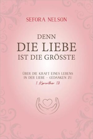 Das „Hohelied der Liebe“ aus 1. Korinther 13 gehört zu den bekanntesten Texten der Bibel. Oft wird er auf Hochzeiten zitiert. Sefora Nelson geht in diesem Buch dem großen Hymnus über die Liebe auf die Spur. Was ist Liebe? Und was ist sie nicht? Kann man überhaupt so lieben, wie es in diesem biblischen Text formuliert wird? Warum hat Paulus diese poetischen Zeilen geschrieben? Stück für Stück entfaltet Sefora Nelson die Kraft jedes einzelnen dieser Verse. Angereichert werden ihre tiefgründigen Gedanken mit persönlichen Erfahrungen, Anekdoten und eigenen Songtexten. Mit ihrer frischen und humorvollen Art nimmt sie den Leser hinein in das wohl größte Geheimnis aller Zeiten: „Die Liebe aber ist das, was am Ende bleibt“.