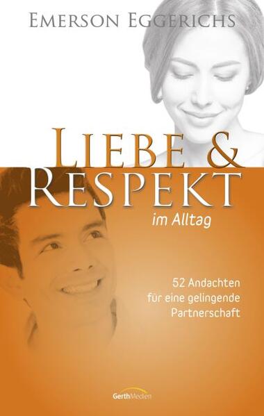 Der Bestseller "Liebe & Respekt" hat die Beziehung von Millionen von Ehepaaren auf der ganzen Welt bereichert. Ehemänner lernten, wie wichtig es ist, ihren Frauen Liebe zu zeigen. Und Ehefrauen verstanden, dass Respekt das ist, was ihre Männer sich am meisten von ihnen wünschen. Nun hat der Theologe und Familientherapeut Emerson Eggerichs die wichtigsten Aspekte aus dem Bestseller entnommen und 52 Andachten dazu entwickelt, die das Prinzip von Liebe & Respekt ganz praktisch werden lassen. Bereichern auch Sie Ihr Eheleben!