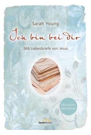 In diesem Andachtsbuch finden Sie Worte aus der Perspektive von Jesus - Worte, die Trost, Hoffnung und Ermutigung schenken. Worte, die immer wieder vor Augen führen, dass er bei uns ist - bis ans Ende der Welt. In welcher Situation auch immer Sie sich gerade befinden: Diese Andachten sind wie persönliche Liebesbriefe von Jesus - und verwandeln Ihren Monolog in einen Dialog. Diese Sonderausgabe des Weltbestsellers enthält 20 wahre Geschichten darüber, was Menschen mit Gott und diesem Buch erlebt haben. Auch neu: Zu jeder Andacht sind die Bibelverse abgedruckt, auf denen sie basieren.