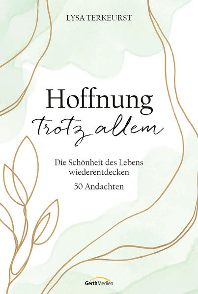 Trotz des Schmerzes, an dem man keine Schuld trägt, der Veränderung, die man nicht gewollt oder geplant hat, trotz der neuen Lebensbedingungen, die man nicht hat kommen sehen, kann das Leben doch wunderschön sein. Jede Lebensgeschichte enthält fröhliche, aber auch traurige Kapitel. Doch wer mit Gott unterwegs ist, der weiß: Er begleitet unsere Geschichte mit viel Liebe. Lysa TerKeurst zeigt, dass Gott hinter den Kulissen immer am Werk ist und aus unserem Leben etwas Wunderschönes machen kann, wenn wir an ihm festhalten. Die ermutigenden Andachten sind für alle gedacht, die eine Portion Hoffnung gebrauchen können. Sie flüstern uns zu: Gib nicht auf!