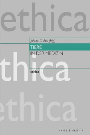 Die Medizin macht in unterschiedlichster Weise von Tieren Gebrauch. Sie werden unter anderem als Anschauungs- und Studienobjekte herangezogen, als Stellvertreter und Modelle genutzt oder als Diagnose-Instrumente und Heilmittel eingesetzt. „Tiere in der Medizin“ macht beispielhaft sichtbar, dass, wo und auf welch vielfältige Weise Tiere in der Medizin und der medizinischen Forschung eine Rolle spielen. Der vorliegende Band leistet damit zugleich einen Beitrag zur medizinhistorischen, wissenschaftstheoretischen und ethischen Reflexion der Mensch-Tier-Beziehung in der Medizin.