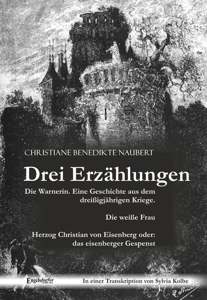 Ruhelos werde ich dann in diesen öden Zimmern umhergehen, bis der Tag der Erlösung erscheint. Euch werde ich umschweben, meine Enkel.' Blutjunge Mädchen, verheiratet an Männer, die sie sich nicht ausgesucht haben. Getrieben in die Verzweiflung - auch nach ihrem Tod finden diese Frauen keine Ruhe. In den Schlössern ihrer Nachfahren erscheinen sie, und es ist nicht ungefährlich, ihnen zu begegnen. Christiane Benedikte Naubert (1752-1819), Leipziger Schriftstellerin, Begründerin des modernen historischen Romans in Europa, wird hier mit drei Erzählungen vorgestellt, in denen das Mystische die Handlungen der historischen Personen begleitet und beeinflusst: Heerführer Tilly in 'Die Warnerin', die Ritter von Rosenberg in 'Die weiße Frau' und Herzog Christian von Sachsen-Eisenberg. Seit 2006 erscheinen die Werke von Christiane Benedikte Naubert als Neuauflagen im Engelsdorfer Verlag, herausgegeben von Sylvia Kolbe.