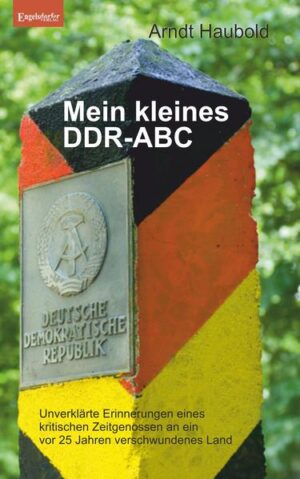 Mein kleines DDR-ABC' ist keine wissenschaftliche oder leidenschaftslose Darstellung des Alltags in dem vor 25 Jahren untergegangenen Land, sondern die subjektive Erinnerung des Autors. Dank seines DDR-untypischen Berufs als evangelischer Pfarrer und eines entsprechend nichtkonformistischen Lebens hat er die DDR zugleich als Teil dieser Gesellschaft und als Außenseiter erlebt. An typischen Begriffen für den DDR-Alltag - von A wie Abkürzungen über M wie Mangelwirtschaft bis zu Z wie Zugfahren - ruft er mit einer kräftigen Prise Spott, aber ohne Hass Erinnerungen wach. 'Mein kleines DDR-ABC' ist für die ältere Generation geschrieben, damit sie sich unverklärt erinnert, wie es wirklich war, und es ist für die jüngere Generation geschrieben, damit sie nicht vergisst: Auch das war ein Stück Deutschland!