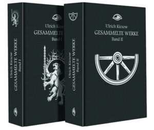 "Seht das Rad - Es ist zerbrochen vor der Zeit!Ließ uns zurück in Bitterkeit.Der Speichen fünf sind ihm geblieben Ihre Namen sei02BCn hier aufgeschrieben:Sind Haß, Schmerz, Zorn und Not und Wut. In Bächen fließen Trän02BC und Blut!"Diese prachtvoll ausgestattete Gesamtausgabe enthält das erzählerische Werk Ulrich Kiesows, des geistigen Vaters der Spielwelt Aventurien. Durch seinen frühen Tod wurde der rund 1.000 Seiten umfassende Roman "Das zerbrochen Rad" zu seinem Vermächtnis, das in Deutschlands erfolgreichstem Fantasy- Rollenspiel bis heute lebendig ist.Diese Ausgabe umfasst neben den beiden Teilbänden "Dämmerung" und "Nacht" mit "Der Scharlatan" auch den Auftakt zur epischen Geschichte, die Kiesow in "Das zerbrochene Rad" zu Ende brachte. In Aventurien hatte dieser Erzählbogen weitreichende Folgen und legte den Grundstein für die Kampagne um die legendären Sieben Gezeichneten und die Rückkehr des Dämonenmeisters Borbarad.Die Erzählung "Der Göttergleiche" sowie der Roman "Die Gabe der Amazonen" komplettieren Ulrich Kiesows erzählerisches Werk in der Romanreihe von Das Schwarze Auge.