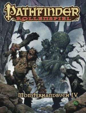 Unfassbare Schrecken Stelle dich den Schrecken der Nacht! Das Monsterhandbuch IV enthält hunderte neuer Monster für das Pathfinder- Rollenspiel. In diesem Buch der Schrecken erwarten dich mitleidslose Seelenbegleiter, bluttrinkende Nosferatus, insektoide Formianer, gesichtslose Nachtdürre und sogar einzigartige Schrecken wie der Springende Hans und Grendel persönlich. Allerdings muss nicht jede Kreatur ein Feind sein, da mächtige Himmlische Herrscher, urzeitliche Sternendrachen und tapfere Schwanenjungfern durchaus die Unterstützung großer Helden benötigen könnten bei ihren epischen Schlachten! Das Pathfinder- Monsterhandbuch IV ist die vierte unverzichtbare Sammlung an Monstern für Pathfinder- Rollenspiel und dient als Begleitband für das Pathfinder- Grundregelwerk und das Pathfinder- Monsterhandbuch. Dieses Rollenspiel basiert auf mehr als 10 Jahren ständiger Weiterentwicklung und einem freien Spieltest mit über 50.000 Teilnehmern weltweit, um das beliebteste Rollenspiel der Welt regeltechnisch auf den neuesten Stand zu bringen. Das Pathfinder- Monsterhandbuch IV enthält: Über 300 unterschiedliche Monster Kreaturen der klassischen Horrorliteratur und des Monsterfilms, darunter die Farben aus dem All, Ältere Wesen und Kaiju Neue, für Spielercharaktere geeignete Völker wie Kitsune, Nagaji und Wechselbälger Wesen von legendärer Macht wie despotische Dämonenherrscher, außerirdische Elohim und die furchterregenden Großen Alten, zu denen u.a. Cthulhu gehört! Neue konstruierbare Kreaturen wie Mechanismen und Todeswalzen Neue Tiergefährten, Vertraute und andere Verbündete Neue Schablonen und Varianten für klassische Monster Anhänge, um sich besser unter den Monstern zurechtzufinden, welche Auflistungen nach Herausforderungsgrad, Monsterart und Lebensraum enthalten Erweiterte allgemeine Monsterregeln, um Kämpfe zu vereinfachen Herausforderungen für jedes Abenteuer und jede Charakterstufe Und VIEL, VIEL MEHR! Mit dem Kauf des Monsterhandbuchs 4 (Buch und PDF) erhalten Sie das gedruckte Buch gemeinsam mit einem Gutscheincode für die PDF- Ausgabe. Mit diesem können Sie das PDF über den Ulisses- Ebook- Shop herunterladen. ACHTUNG: Für die Anmeldung im Ebook- Shop ist eine Kreditkarte oder ein PayPal- Account erforderlich.