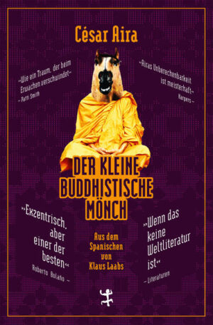 Ein fast unsichtbar kleiner buddhistischer Mönch sehnt sich danach, seiner Heimat Südkorea zu entfliehen und die westliche Welt kennenzulernen, von der er nur eine vage, doch großartige Vorstellung hat. Er beginnt verbotenerweise, sich durch den Kanon der westlichen Kultur zu lesen: Kunst, Literatur, Philosophie, Theologie - ach, was studierte er nicht alles! Als er dermaßen gewappnet auf ein französisches Touristenpaar trifft und sie auf einer Reise durch das Land begleitet, erwarten ihn unliebsame Überraschungen. Ein vom Himmel stürzendes selbstmörderisches Pferd ist dabei nur eine bemerkenswerte Begebenheit der an Wendepunkten und Überraschungen reichen, irrwitzig phrasierten und höchst geistreichen philosophischen Novelle.