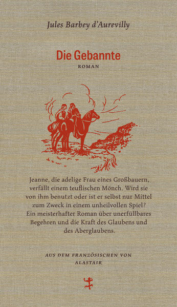 In dem normannischen Örtchen Blanchelande entfaltet sich ein Drama von archaischer Wucht: Jeanne, die adelige Frau eines Großbauern, verfällt einem dämonischen Mönch, der sich als Soldat und versuchter Selbstmörder gleich zweifach an seinem Priesteramt vergangen hat. Haben die heidnischen Wanderhirten, die in der nahen Heide von Lessay ihr Unwesen treiben, sie verhext? Wird sie von dem Mönch benutzt oder ist dieser selbst nur Mittel zum Zweck in einem unheilvollen Spiel? Nachdem sie tot aufgefunden wird, rächt sich ihr Mann grausam an dem Mönch, der seither sein Unwesen in der Gegend treibt. ›Die Gebannte‹, einer der wichtigsten Romane von Jules Barbey d’Aurevilly, ist ein stilistisch herausragender Versuch über unerfüllbares Begehren und die Kraft des Glaubens und Aberglaubens. Fast 30 Jahre vergriffen, erscheint dieser Roman nun in der Reihe ›Französische Bibliothek‹ in der neu durchgesehenen klassischen Übersetzung von Alastair mit Beiträgen von Maximilian Woloschin, Mario Praz und Jacques Petit sowie Illustrationen von Félix Buhot.