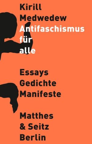 Gefeiert als vielversprechendster Dichter seiner Generation, kehrte Kirill Medvedev vor rund 10 Jahren dem Literaturbetrieb den Rücken. Er verweigerte öffentliche Lesungen, gab das Copyright seiner Texte auf und veröffentlichte sie fortan im Internet: »für alle«, um seine »intellektuelle Souveränität wiederherzustellen«. Seine radikale und kompromisslos selbst gelebte Kritik an den Umständen in Russland und dem entfesselten globalen Kapitalismus führte ihn zum politischen Aktivismus von unten. Antifaschismus für alle versammelt nun Texte aus einem Jahrzehnt - erzählende Gedichte, wütend, zärtlich, voller Gewalt und sie gleichzeitig verdammend, sowie Essays über Literatur und Politik. Seine Texte sind somit nicht nur beeindruckende Literatur, sondern auch brennendes Zeugnis des Wunsches nach Veränderung und der Überzeugung, dass diese möglich ist.