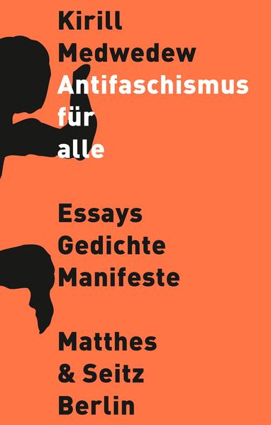 Gefeiert als vielversprechendster Dichter seiner Generation, kehrte Kirill Medvedev vor rund 10 Jahren dem Literaturbetrieb den Rücken. Er verweigerte öffentliche Lesungen, gab das Copyright seiner Texte auf und veröffentlichte sie fortan im Internet: »für alle«, um seine »intellektuelle Souveränität wiederherzustellen«. Seine radikale und kompromisslos selbst gelebte Kritik an den Umständen in Russland und dem entfesselten globalen Kapitalismus führte ihn zum politischen Aktivismus von unten. Antifaschismus für alle versammelt nun Texte aus einem Jahrzehnt - erzählende Gedichte, wütend, zärtlich, voller Gewalt und sie gleichzeitig verdammend, sowie Essays über Literatur und Politik. Seine Texte sind somit nicht nur beeindruckende Literatur, sondern auch brennendes Zeugnis des Wunsches nach Veränderung und der Überzeugung, dass diese möglich ist.