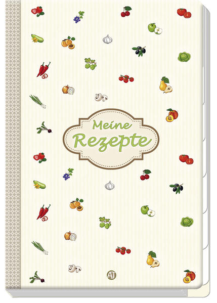 In diesem Rezeptbuch können die leckersten Rezepte eingetragen werden. Das Buch ist mit einem Register zum selbst beschriften versehen und bietet ausreichend Platz für Rezepte aller Art.