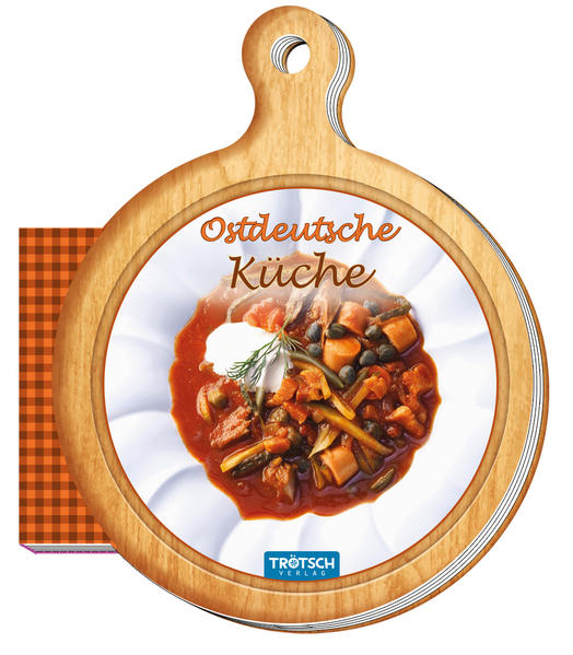 Die beliebtesten ostdeutschen Rezepte sind in diesem praktischen Geschenkbuch zum einfachen Nachkochen enthalten. In Brettchenform mit Loch passt es an jeden freien Haken in der Küche! Für Feinschmecker und alle, die es noch werden wollen.