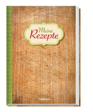 In diesem Rezeptbuch können die leckersten Rezepte eingetragen werden. Das Buch ist mit einem Register zum selbst beschriften versehen und bietet ausreichend Platz für Rezepte aller Art.