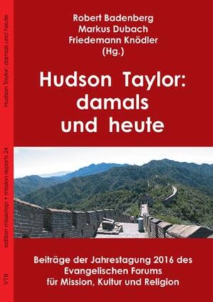 Hudson Taylor: damals und heute (Markus Dubach) Wie prägt Hudson Taylors Radikalität die Missionen heute noch? (Klaus Wetzel) Trends in der Mission unter Asiaten (Hans Walter Ritter) Hudson Taylor-Digitale Trends (Matthias Langhans) Trends in der Finanzierung von Mission (Klaus W. Müller) Weg mit den kolonialen Missionszöpfen (Dieter Trefz) Gemeinde und Mission (Benedict Schubert) Gott im Anderen erkennen-Christliche Mission mit den Menschen (Pascal D. Bazzell) Aussendungshaus-Leben als Gesandte (Adrian Furrer) Berlin-ein Labor für urbane Mission (Rainer Schacke) Interview aus Anlass der Verleihung des Großen G. W. Peters-Preises (Helmuth Egelkraut) Danksagung (Sigfried und Elisabeth Glaw) „Union with Christ“-Das Heiligungsveständnis J. Hudson Taylors als Beitrag für die heutige Missionstheologie (Timo Doetsch) Zur Bedeutung der transnationalen Vernetzung bei J. Hudson Taylor und der China-Inland-Mission (Christian Niederberger)