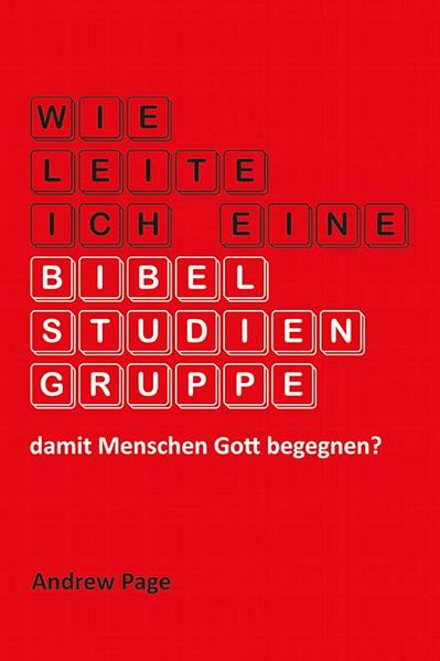 Gehörst Du zu einem Hauskreis? Bietet Deine Gemeinde oder Gemeinschaft eine Schulung für diejenigen an, die eine Bibelstudiengruppe leiten? Kennst Du Menschen, die Hilfe bei der Vorbereitung und Leitung von Bibelstudiengruppen benötigen? Wenn Du auf der Suche nach einer praktischen Schulung in diesem Bereich bist, ist Wie leite ich eine Bibelstudiengruppe, damit Menschen Gott begegnen das richrige Buch für Dich. Andrew Page glaubt, dass das Bibelstudium im Hauskreis ein übernatürliches Ereignis sein kann. Andrew Page ist Absolvent der London School of Theology und war 20 Jahre lang Missionar in Österreich, wo er mit der österreichischen Studentenmission (ÖSM) arbeitete und später eine Gemeinde in Innsbruck leitete. Dies ist ein Buch, das ganz klar auf die Praxis ausgerichtet ist. Andrew hat viele Menschen in christlichen Gemeinschaften und Gemeinden geschult, sowohl in Österreich als auch in Großbritannien. Jetzt ist das Material zum ersten Mal als Buch erhältlich. Daher 3 Fragen, bevor Du dieses Buch kaufst: ● Willst Du anfangen, eine Bibelstudiengruppe zu leiten? ● Wenn Du bereits eine Bibelstudiengruppe leitest, möchtest Du es besser machen? ● Willst Du anderen helfen, eine Bibelstudiengruppe zu leiten? Wenn Du eine dieser Fragen mit Ja beantwortet hast, ist Wie leite ich eine Bibelstudiengruppe, damit Menschen Gott begegnen ein hervorragender Einstieg.