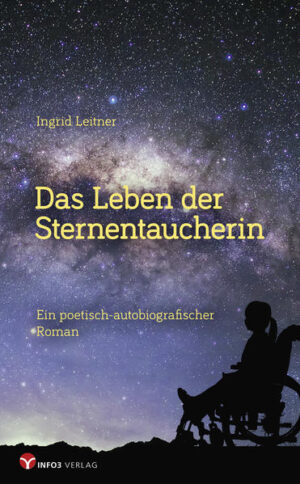 Die Sternentaucherin ist ein poetisch-autobiographischer Roman über den erstaunlichen Lebensweg eines Mädchens, das mit 15 Jahren fast völlig gelähmt wird, 24 Stunden beatmet werden muss, die letzte Salbung bekommt und trotzdem überlebt. Und nicht nur das: Sie lernt wieder selbst zu atmen, entdeckt ihre Stärken, promoviert in Germanistik, arbeitet als Redakteurin beim Bayerischen Rundfunk, trotz ihrer körperlichen Behinderung, trotz Rollstuhl - doch sie sitzt nicht im Rollstuhl, sie thront, wie eine Königin. Die Reise der Sternentaucherin ist eine Reise zum eigenen Selbstwert und zur Menschlichkeit. Sie beginnt mit einer abgrundtiefen Verzweiflung und Not und führt zur Entdeckung einer großen inneren Kraft. Die Flügel des Geistes, der Fantasie und Kreativität erschließen ihr ein neues Leben: „Ihr wunderbares, behindertes, mit allen Sinnen genossenes, mit allen Fühlern betastetes, sprudelndes, schmerzhaftes, prunkvolles, zerbrechliches, unbegreifliches Menschenleben!“ Die Autorin erzählt mit dynamischer Sprachgewalt und ergreifender Ehrlichkeit ihre eigene Lebensgeschichte mit unbestechlicher Beobachtungsgabe sich selbst und anderen Gegenüber. Die Sternentaucherin erschüttert und rüttelt das Herz wach, sie ist der Beweis, dass es sich lohnt, sich selbst niemals aufzugeben.