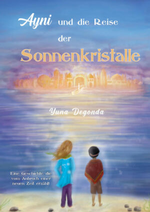 „Ayni und die Reise der Sonnenkristalle“ ist eine magische Geschichte für kleine und große Menschen, die vom Bewusstseinswandel der Menschheit erzählt. Ayni, ein junges aufgewecktes Mädchen, gelangt durch die Verbindung mit ihrer uralten Baumfreundin Gaia zum großen Rat der Weisen. Dort wird ihr die wichtige Aufgabe anvertraut, an verschiedenen Orten der Erde Sonnenkristalle zu pflanzen. Dies soll dazu dienen, dass die Menschen sich wieder mit der Kraft der Erde und dem universellen Bewusstsein verbinden. Ayni erhält einen Beutel mit sieben leuchtenden Kristallen, die eine unglaublich starke Energie ausstrahlen. Die Sonnenkristalle führen sie auf eine Reise rund um die Erde zu uralten Kulturen und Völkern, die noch im Einklang mit der Erde und dem Universum leben. Sie trifft dabei auf verborgene Städte im Inneren der Erde und auf längst in Vergessenheit geratene Kreaturen. Ayni verbindet sich während ihrer Reise mit der Magie der Erde und des Lebens. Sie beginnt zu ahnen, wie viel wir noch über unseren Planeten und unsere Existenz zu lernen haben. Ein Wissen, das langsam wieder in uns Menschen erwacht. Die Geschichte und die hoch- energetischen Illustrationen entstanden im heiligen Tal von Peru, direkt unterhalb von Machu Picchu.