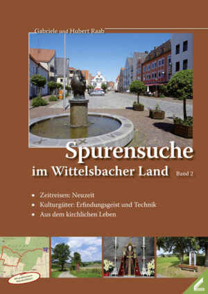 Der bekannte Kreisheimatpfleger Hubert Raab und seine Frau Gabriele haben sich im Wittelsbacher Land erneut auf Spurensuche begeben und dabei zahlreiche weitere Schätze entdeckt. Sie nehmen uns mit auf Touren in die Geschichte, zu Kulturgütern und zu Bräuchen ihrer Region. Die vielen detailliert beschriebenen Wanderungen laden ein, selbst auf Spurensuche zu gehen und das Wittelsbacher Land mit ganz anderen Augen kennenzulernen! Themen der Entdeckungsreisen sind u. a.: Abgegangene Siedlungen Rätselhafte Flurnamen Frühe Eisenerzgewinnung Eine Telefonleitung aus der Barockzeit Romanische Rundbogen- und Zahnfriese Lourdesgrotten Heilige Gräber