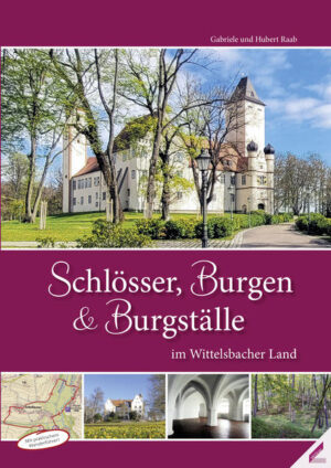 Burgen und Schlösser üben seit jeher eine große Faszination aus. Spuren dieser historischen Zeugnisse finden sich auch in unserer Region. Das erfahrene Autorenteam Hubert Raab, Kreisheimat­pfleger im Wittelsbacher Land, und seine Frau Gabriele fördern immer wieder neue, spannende Aspekte unserer Vergangenheit zutage. So beleuchten sie nun mit „Schlösser, Burgen und Burgställe“ eine weitere historische Facette des Wittelsbacher Landes. Der gut recherchierte und reich illustrierte Band lädt zu einer Tour durch unsere geschichtsträchtige Heimat ein: vom Früh- bis zum Spätmittelalter, von der Fluchtburg bis hin zum herrschaftlichen Schloss, von Pöttmes bis Schmiechen – es gibt viel zu entdecken! Der beiliegende handliche Wanderführer erleichtert die Tourenplanung und die Orientierung vor Ort.