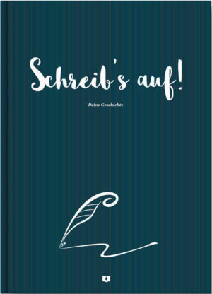 „Schreib's auf“ ist ein Erinnerungsalbum, in das du deine Geschichte schreiben kannst. Fragen zu deiner Herkunft, Kindheit, Jugend und deinem Leben als Erwachsener helfen dir dabei. Schreib’s auf für dich oder die Person, die dir dieses Buch überreicht hat-dein Kind oder Enkel, dein Neffe oder deine Nichte ... Sie wollen wissen, wie du aufgewachsen bist und was du erlebt hast.