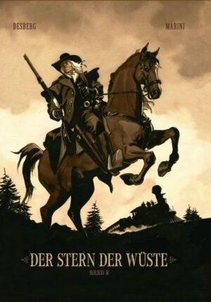 Amerika im Jahr 1870. Nach dem Mord an seiner Frau und seiner Tochter macht sich der biedere Beamte Matthew Montgomery auf, um auf eigene Faust nach den Mördern zu suchen. Er lässt sein beschauliches Leben zurück, reist in die noch kaum erschlossenen Regionen des Wilden Westens und kommt auf die Spur einer unglaublichen Verschwörung. Autor: StDesberg Zeichner: Enrico Marini