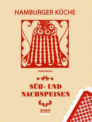 Traditionelle Hamburger Küche in seiner süßesten Form:. Hulda Behnke sammelte im Jahr 1923 Rezepte für Kompotte, Marmeladen, Getränke, Desserts und Gebäck aus dem alten Hamburg und stellte sie in einem Kochbuch zusammen, das keine Wünsche offen lässt. Eine große Auswahl für Naschkatzen und Hobbybäcker und die seltene Gelegenheit, original Hamburger Leckereien aus Großmutters Zeiten wiederzuentdecken.